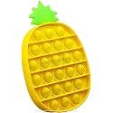 TWISHA Enterprise Pop It Fidget Toys,Push Pop Bubble Fidget Sensory Toy,Autism Special Needs Silicone Fidget Toy Sensory Toys Novelty Gifts for Girls Boys Kids Adults (Pineapple)