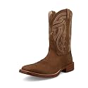 Twisted X Men's 11" Pull On Tech X Western Boot, Coffee, 7 EE