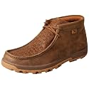 Twisted X Men's Chukka Driving Moc Ankle Boot, Bomber &amp; Chocolate, 13 W
