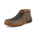 Twisted X Men's Chukka Driving Moc Boot, Black &amp; Bomber, 7 M