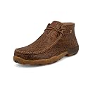Twisted X Men's Chukka Driving Moc Boot, Golden Elephant Print, 11 M