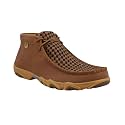 Twisted X Men's Chukka Driving Moc Boot, Gingerbread &amp; Black, 14 W
