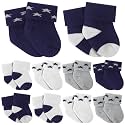 Twistover 10 Pairs Preemie Cotton Turn Cuff Socks