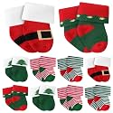 Twistover 10 Pairs Preemie Cotton Turn Cuff Socks