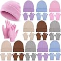 Twistover 24 Pcs Kids Hats and Gloves Sets