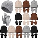 Twistover 24 Pcs Kids Hats and Gloves Sets