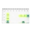 Two Dimensional Horizontal Bubble, Two Way Integrated, Acrylic for Picture Frame, Desk, Tripod, with Transparent,