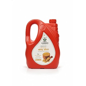 two farmers organics yellow mustard oil 5 litre  cold pressed kachi ghani sarso oil  100 pure extra virgin unrefined peeli sarson tel  natural amp preservative-free  5l pack