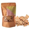 two little birds Flaxseed Crackers - Made with Healthy Flaxseeds | Baked Not Fried, Eggless, Handmade, Freshly Baked Snacks Chips | No Added Preservatives or Palm Oil | 120 Grams (Pack of 1)