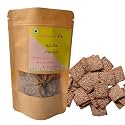 two little birds Nachni Crackers - Made with Ragi and Whole Wheat Flour| Baked Not Fried, Eggless, Handmade, Freshly Baked Snacks Chips| No Added Preservatives, Maida or Palm Oil| 120Grams (Pack of 1)