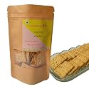 two little birds Rosemary Crackers - Made with Aromatic Rosemary | Baked Not Fried, Eggless, Handmade, Freshly Baked Snacks Chips | No Added Preservatives or Palm Oil | 120 Grams (Pack of 1)