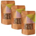two little birds Whole Wheat Masala Lavash - Baked Not Fried, Lavash Sticks| Freshly Baked, Eggless, Handmade Flat Bread| No Added Preservatives, Palm Oil, Maida or Refined Sugar| 120 Grams(Pack of 3)