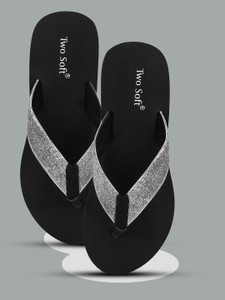 two soft women slippers