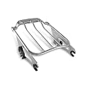 Two Up Luggage Rack Detachable Mounting Rack Fit for Harley Chrome