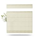 TWOPAGES Liz Linen Top Down Bottom Up Roman Shades for Windows, Light Khak