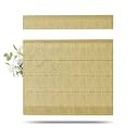TWOPAGES Liz Linen Top Down Bottom Up Roman Shades for Windows, Khaki