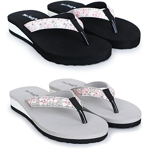 TWOSOFT Women Slippers - Combo