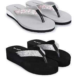 TWOSOFT Women Slippers - Combo