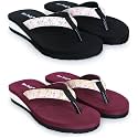 TWOSOFT Women Slippers - Combo