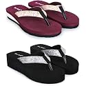 TWOSOFT Women Slippers - Combo