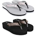 TWOSOFT Women Slippers - Combo