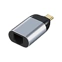TY>pe C to USB Splitter to V/GA DP 4K 3 HDMI-Compatible Docking Station Adapter with PD100W Gen2 RJ45 Connector(Type-C to RJ45)