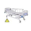 Tychemed Aluminium Electrical Five Function Icu Bed For Patient, 60 Cm, 90 Cm, 206 Cm