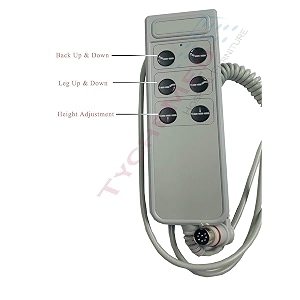 tychemed icu bed for patient deluxe three function