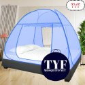 TYF Double bed Size (6 ft) X 180 (6 ft) X 145 Foldable Cotton Adults Mosquito Net