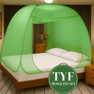 tyf double  king size bed 6 x 6 ft cotton adults mosquito net