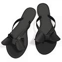 TYFLOVE Women Rivet Flip Flops Studded Jelly
