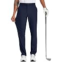 Tyhengta Men's Golf Pants 30"/32"/34" Lightweight Comfy Stretch Work Dress Pants