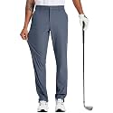 Tyhengta Men's Golf Pants 30"/32"/34" Lightweight Comfy Stretch Work Dress Pants