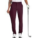 Tyhengta Men's Golf Pants 30"/32"/34" Lightweight Comfy Stretch Work Dress Pants