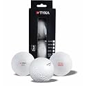 TYKA Cricket Ball Heavy Gravix Moisture Resistant 145+ GMS - Eco-Friendly Training Ball | All Weather Durable Performance | True Bounce, Engineered Power (All Levels) Pack of 3