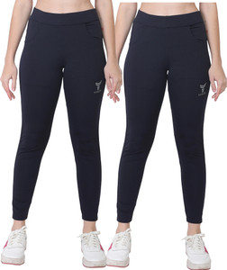 tykun solid women multicolor track pants