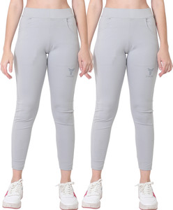 tykun solid women multicolor track pants