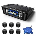 Tymate TM12 RV Tire Pressure Monitoring System,TPMS 6 Sensors & Booster Kit
