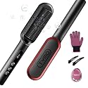 TYMO Ring Plus Hair Straightener Brush, Ionic Straightening Comb, 9 Temps