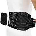 TYNOR Back Support Belt, Black, XXL, 1 Unit