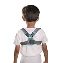 Tynor Clavicle Brace with Buckle, for Posture Correction &amp; Shoulder Support for Kids | Comfortable &amp; Adjustable for Fractures, Pain Relief &amp; Recovery – Pack of 1 (Grey, Child)