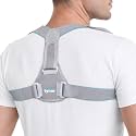 TYNOR Clavicle Brace with Fastening Tape, Grey, Small, 1 Unit