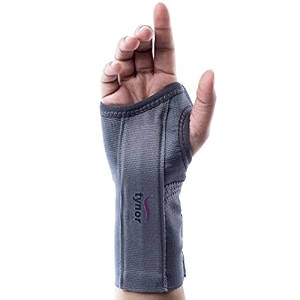 tynor elastic wrist splint grey left xl 1 unit
