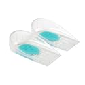 Tynor Heel Cushion Silicone, White, Medium, 1 Pair