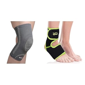 tynor knee cap with patellar ring grey medium 1 unit ankle support neo black amp green universal 1 unit