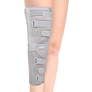 tynor knee immobiliser 223456cm grey large 1 unit