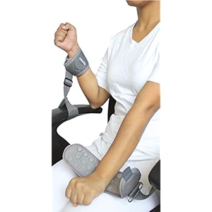 tynor restrainer belt for immobilization amp injury support  adjustable medical restraint for safety amp stability  for home amp hospital use  universal size grey 1 unit