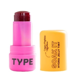 soak it hydra jelly tints for cheeks lips and eyes lip stain with squalane for deep hydration long lasting smudge-proof luminous lip tint for women - bubble gum 85