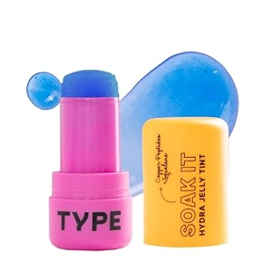 soak it hydra jelly tints for cheeks lips and eyes lip stain with squalane for deep hydration long lasting smudge-proof luminous lip tint for women - ph ink 87