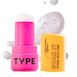 soak it hydra jelly shimmery tints for cheeks lips and eyes lip stain with squalane for deep hydration long lasting smudge-proof lip tint for women - diamond dust 88